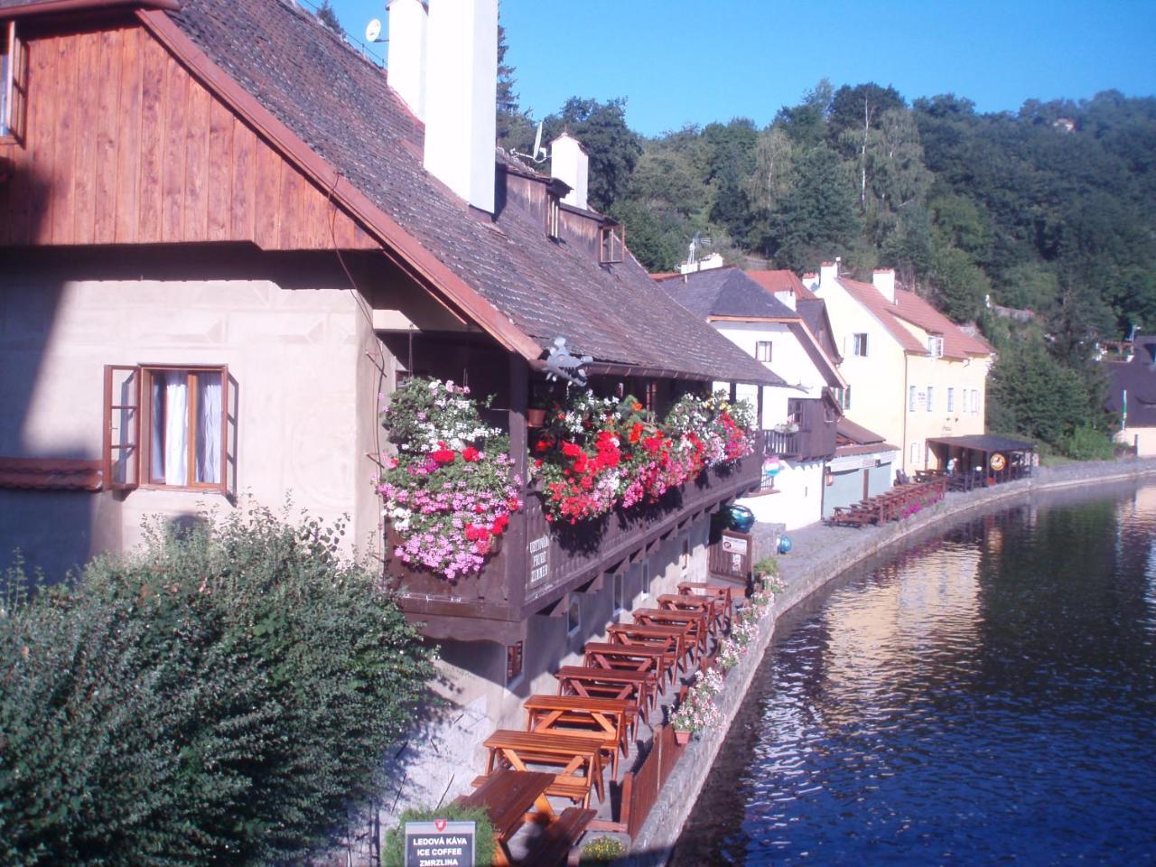Pension Meandr Cesky Krumlov Exterior foto